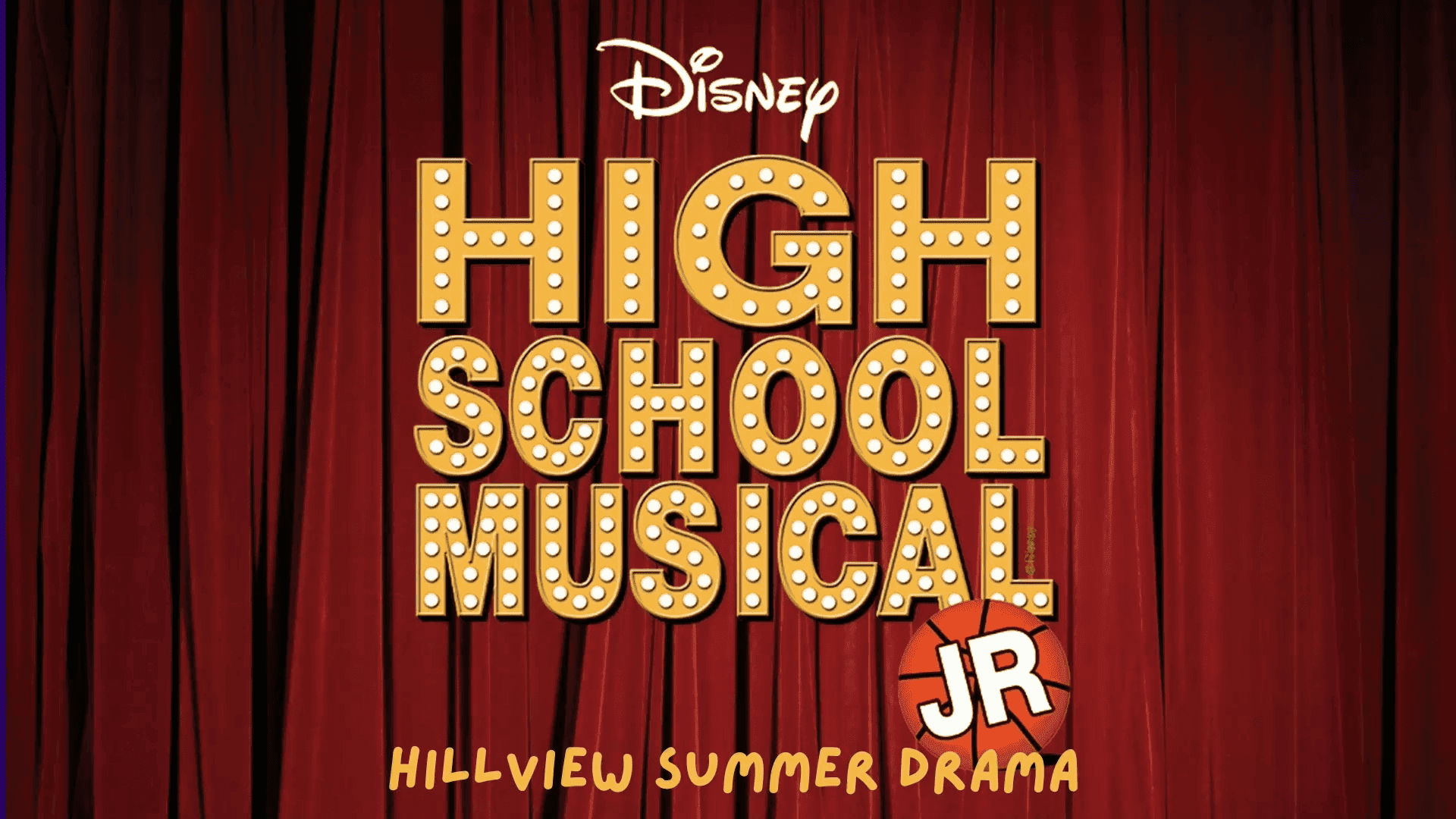 High School Musical Jr - Summer Drama 2026